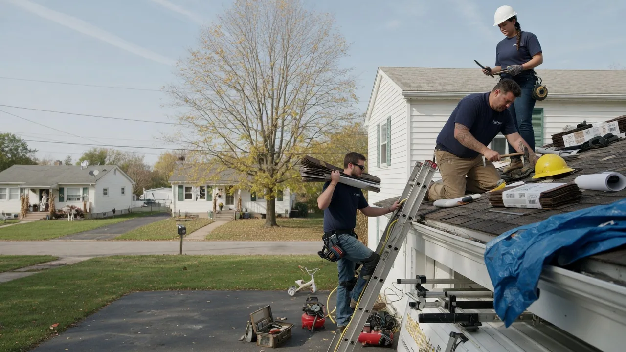 Local Roofing Contractors in Breckenridge, MI near me